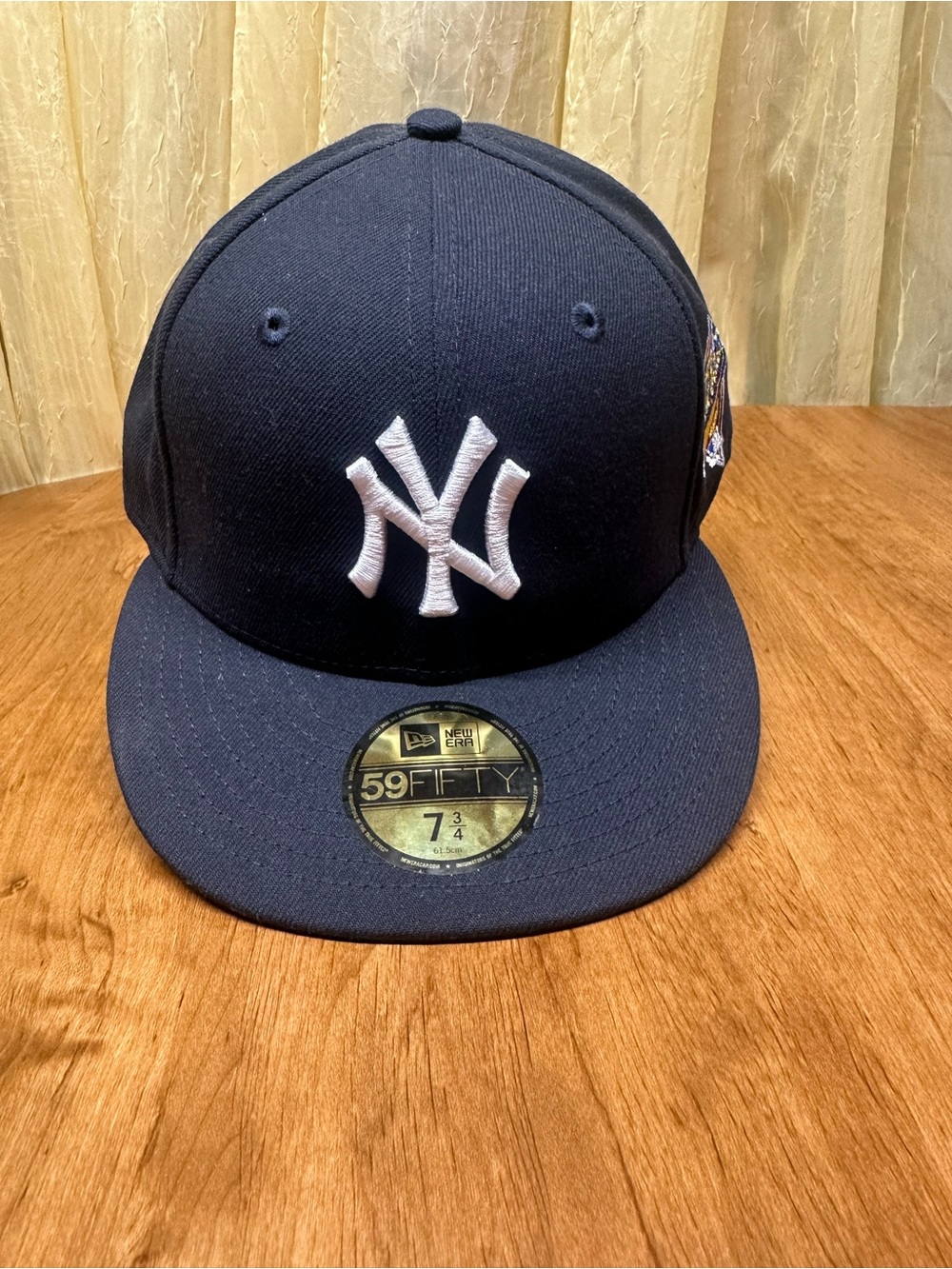 New Era Navy and White New York Yankees Fitted Cap